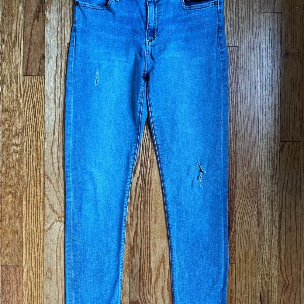 Lucky Brand Women's Blue Skinny Jeans